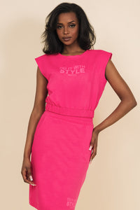 AMNESIA Meska top pink