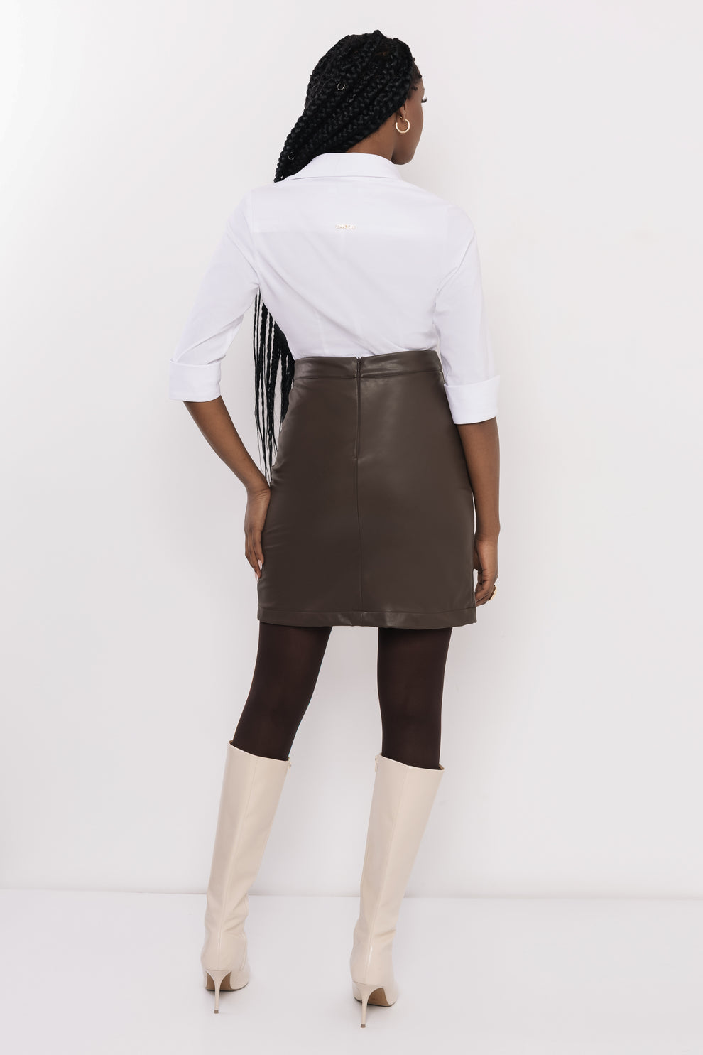 AMNESIA Batel košeľa biela