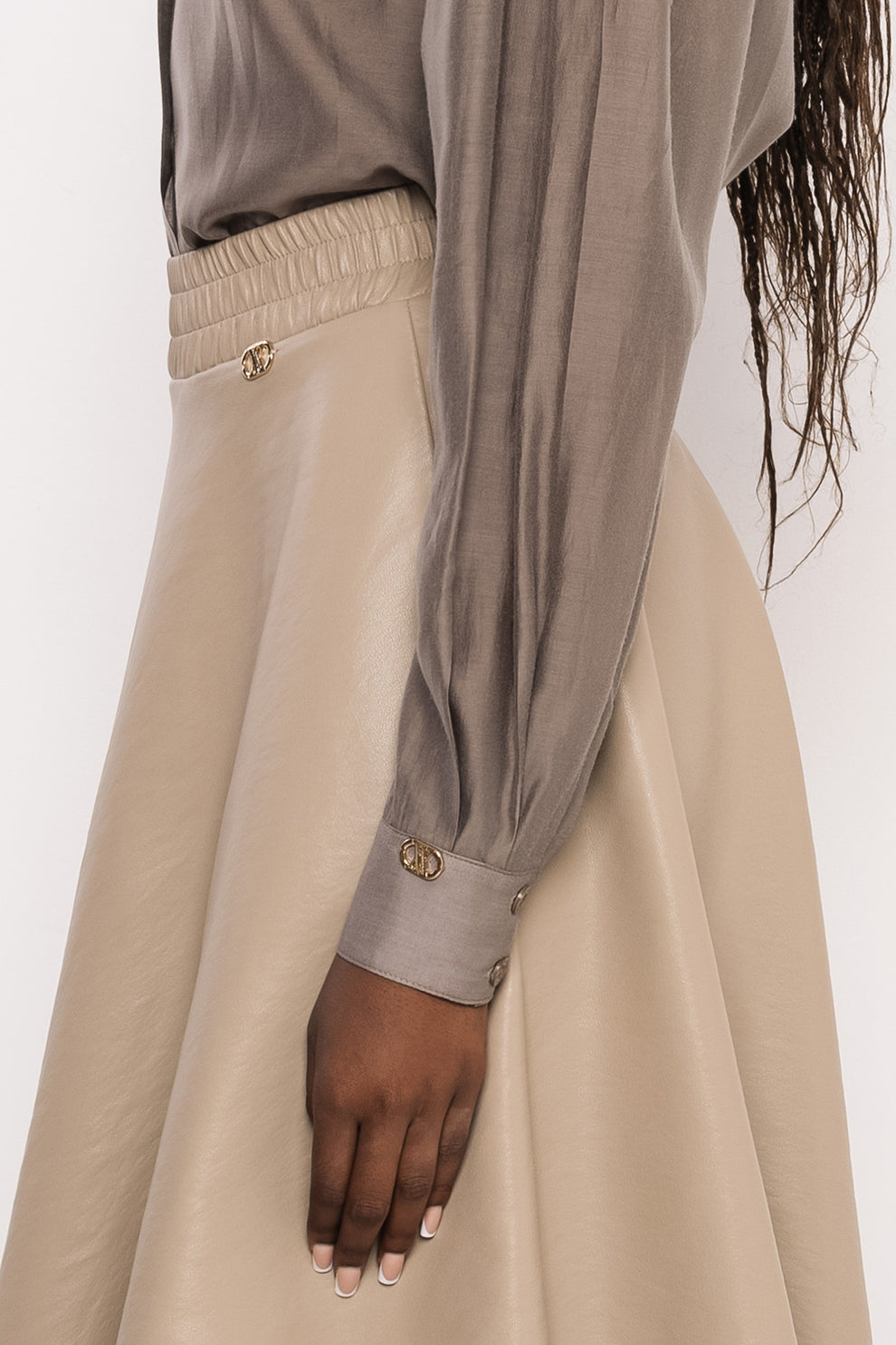 AMNESIA Rikarda blúzka hnedé