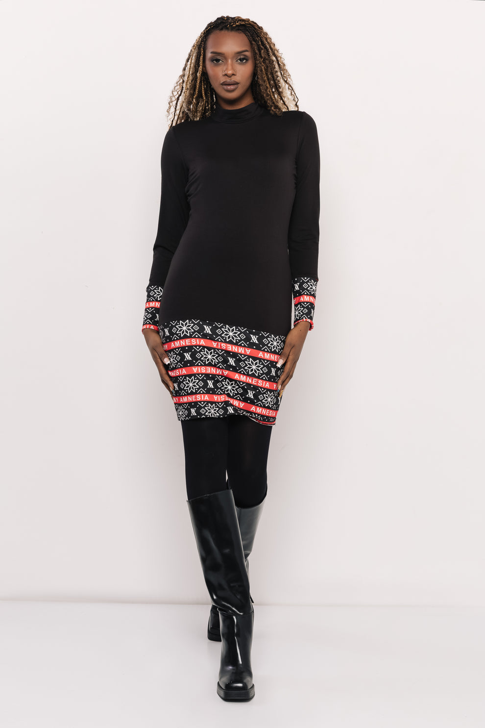 AMNESIA Winter šaty