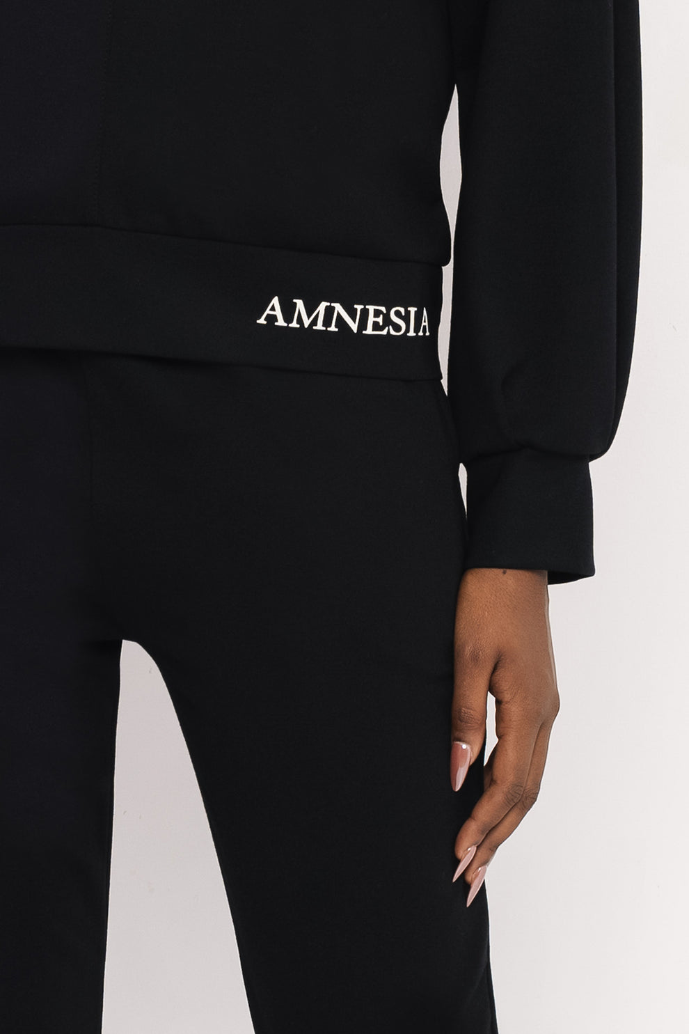 AMNESIA Belle mikina čierne
