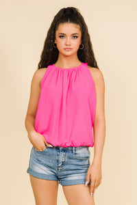 AMNESIA Edina top pink