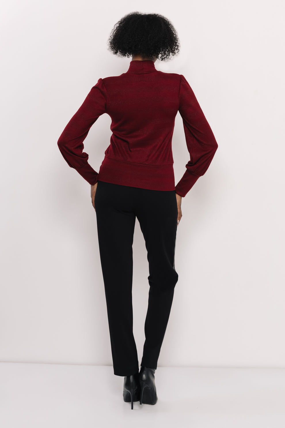 AMNESIA Elodi top bordový