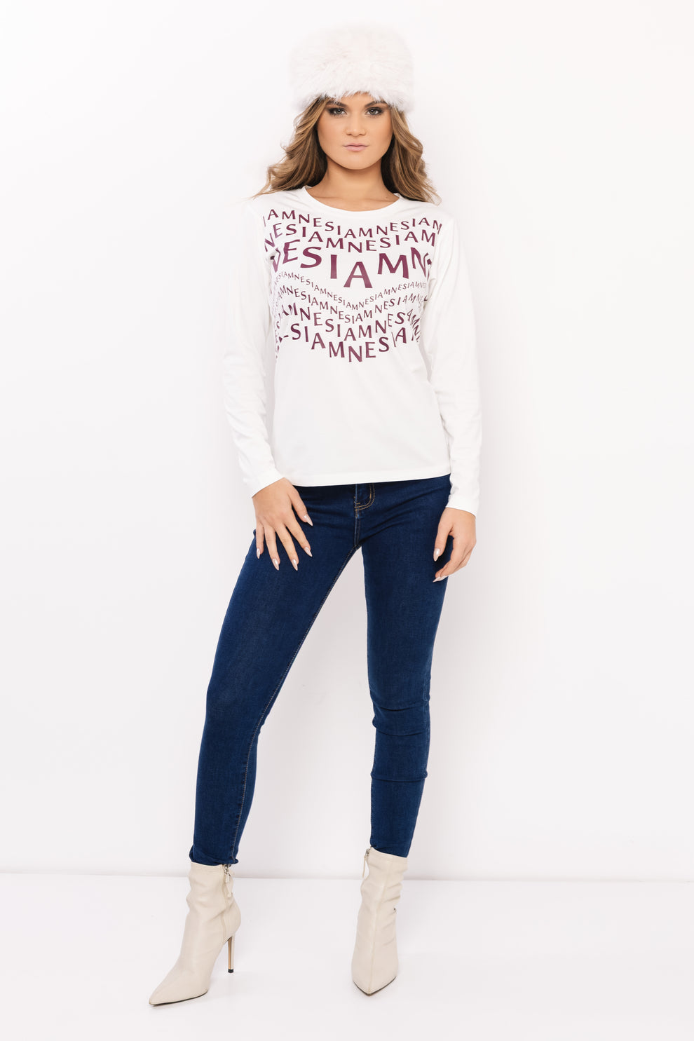 AMNESIA T-tričko biele