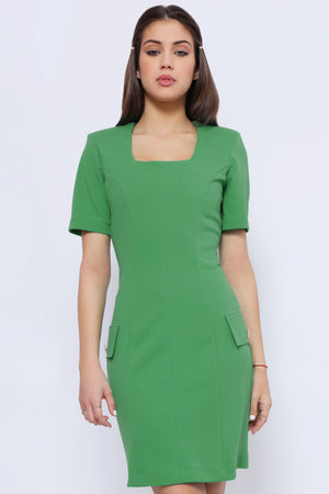 AMNESIA Jimir šaty zelené