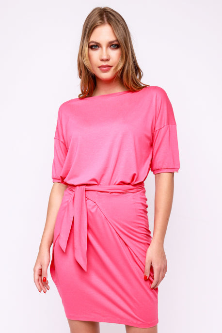 AMNESIA Anatólia šaty pink